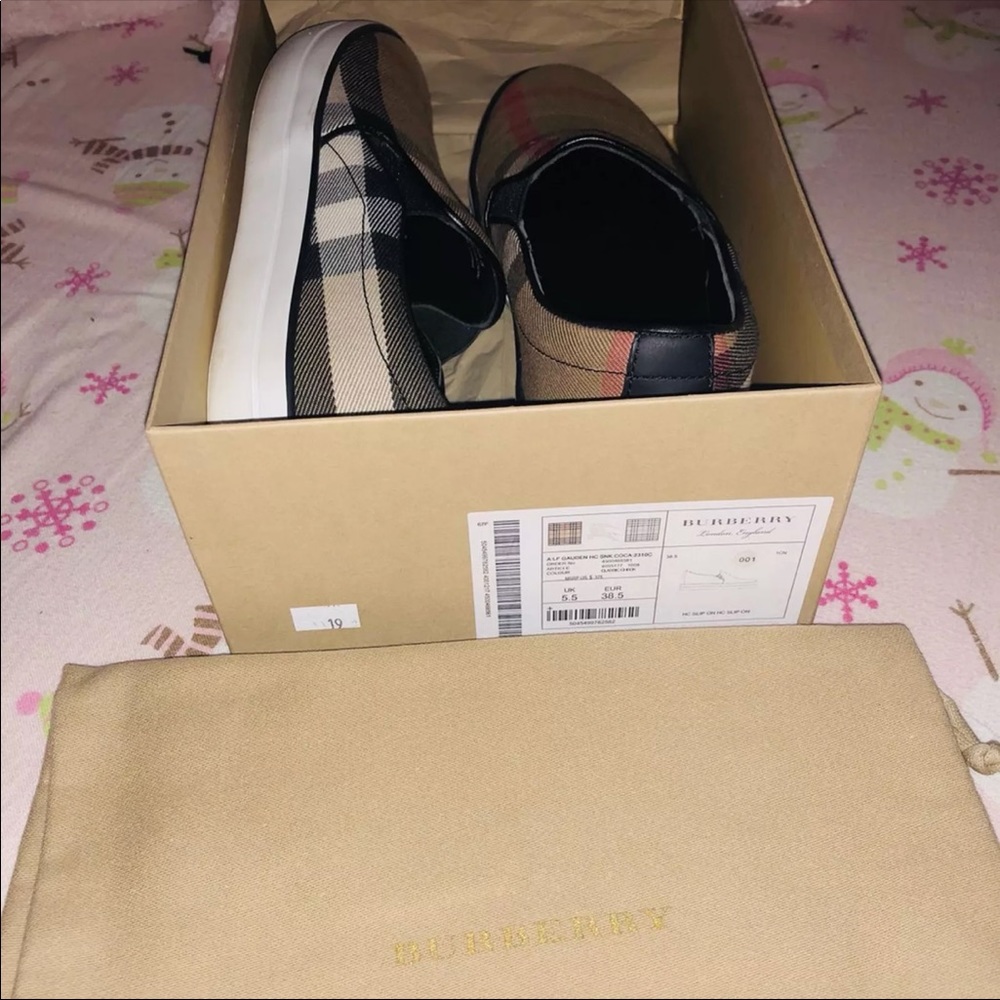 Burberry Slip On Sneakers